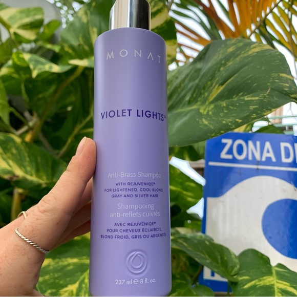 Monat Hair New Product Monat Violet Lights Shampoo Antibrass
